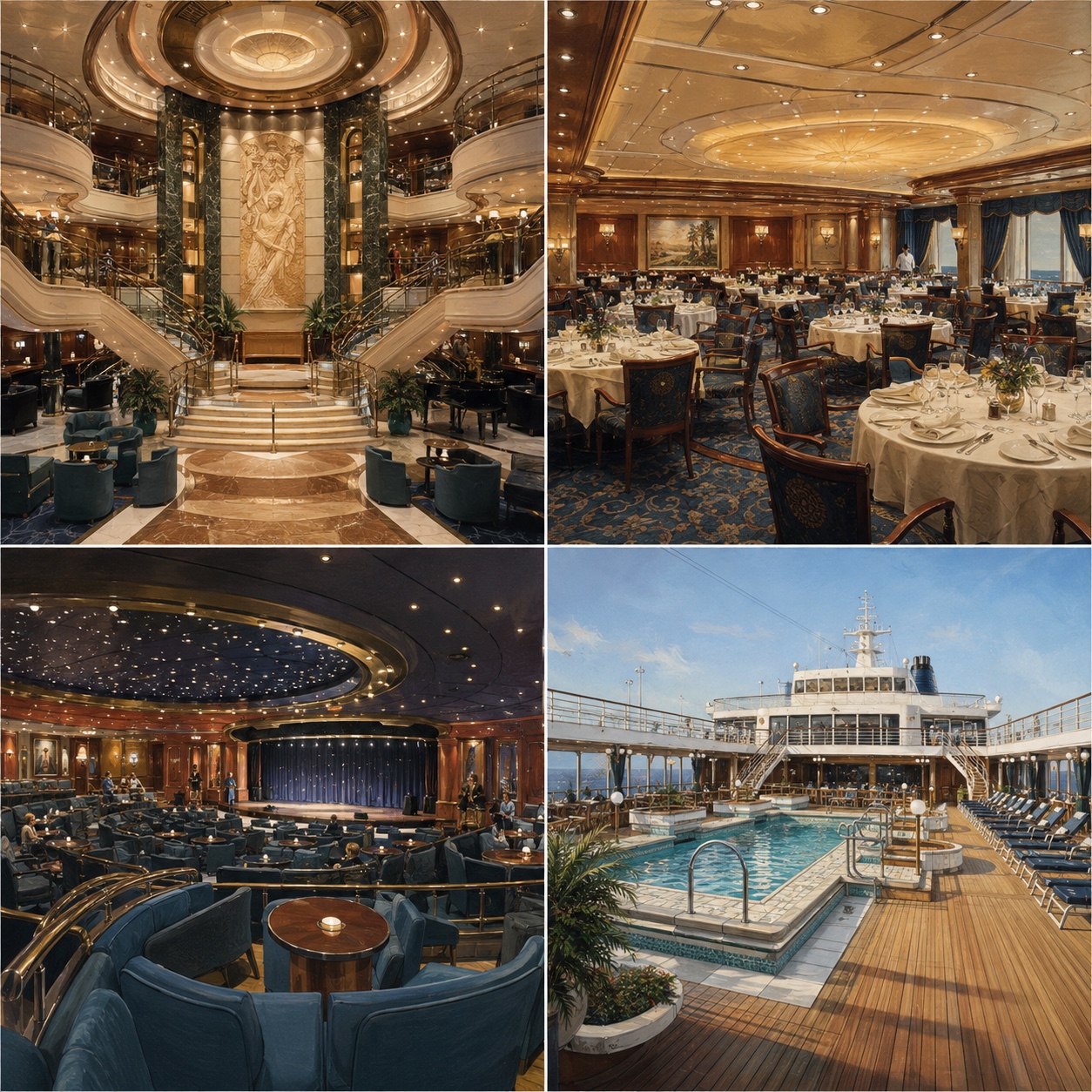 MSC Opera: Atrium