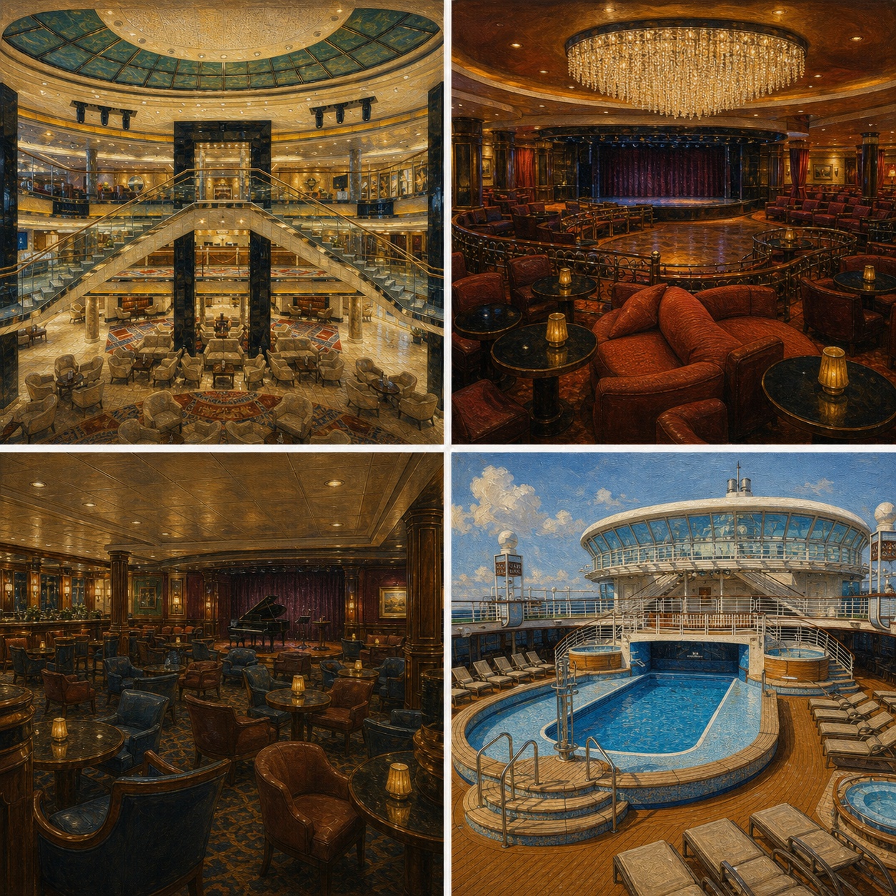 Ventura: Three-deck Atrium