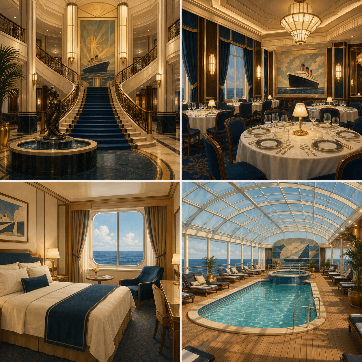 Queen Mary 2: Public rooms